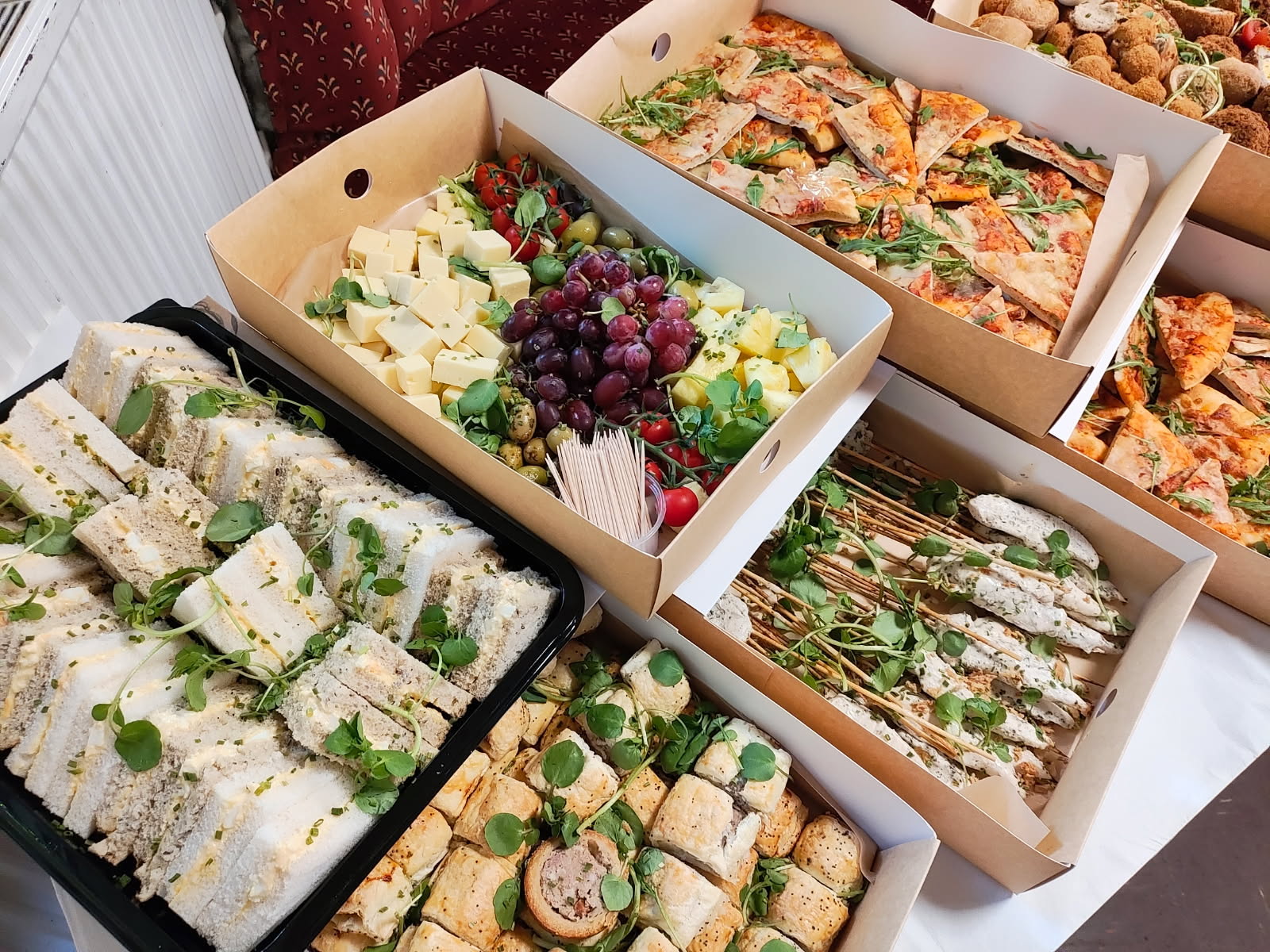 Traditional buffet selection, perfect for any occasion.